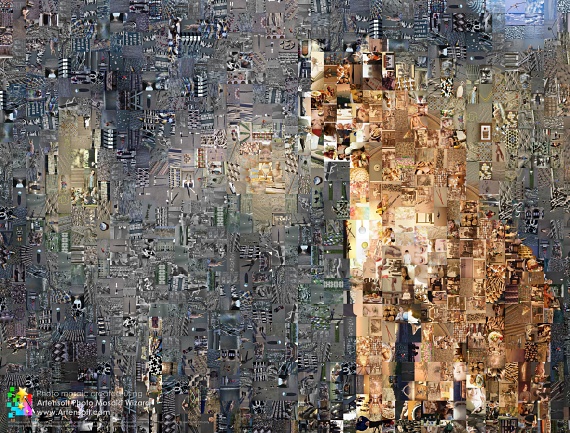Мозаика из Фотографий, Фотоколлаж