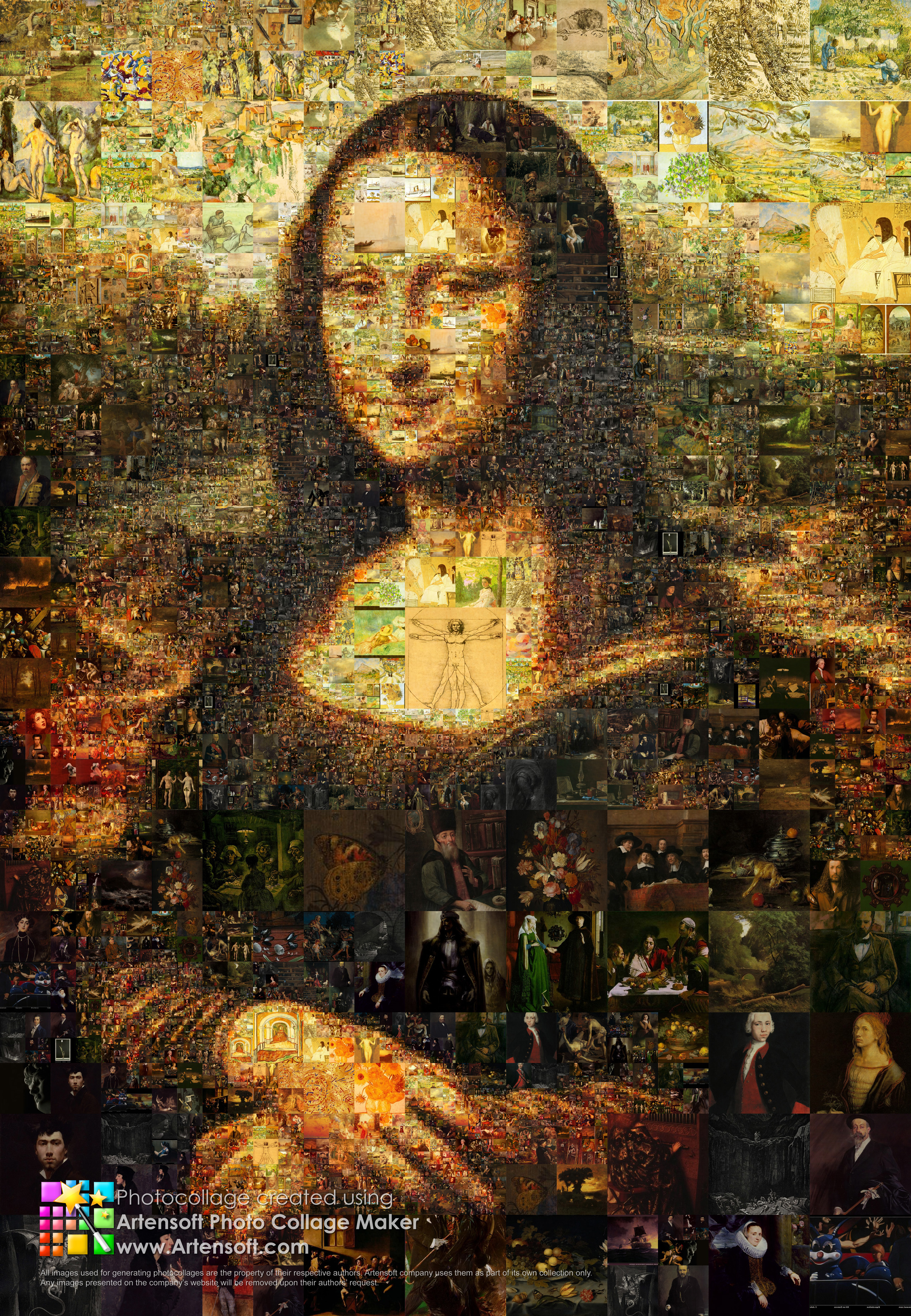 Bild Aus Vielen Kleinen Fotos