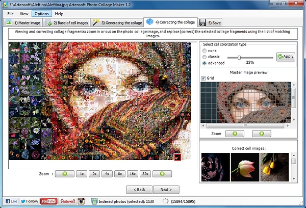 The difference between Photo Collage Maker and Photo Mosaic Wizard